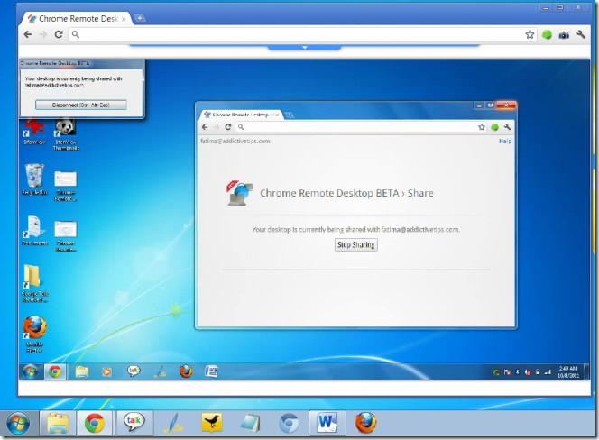 Chrome remote desktop for pc